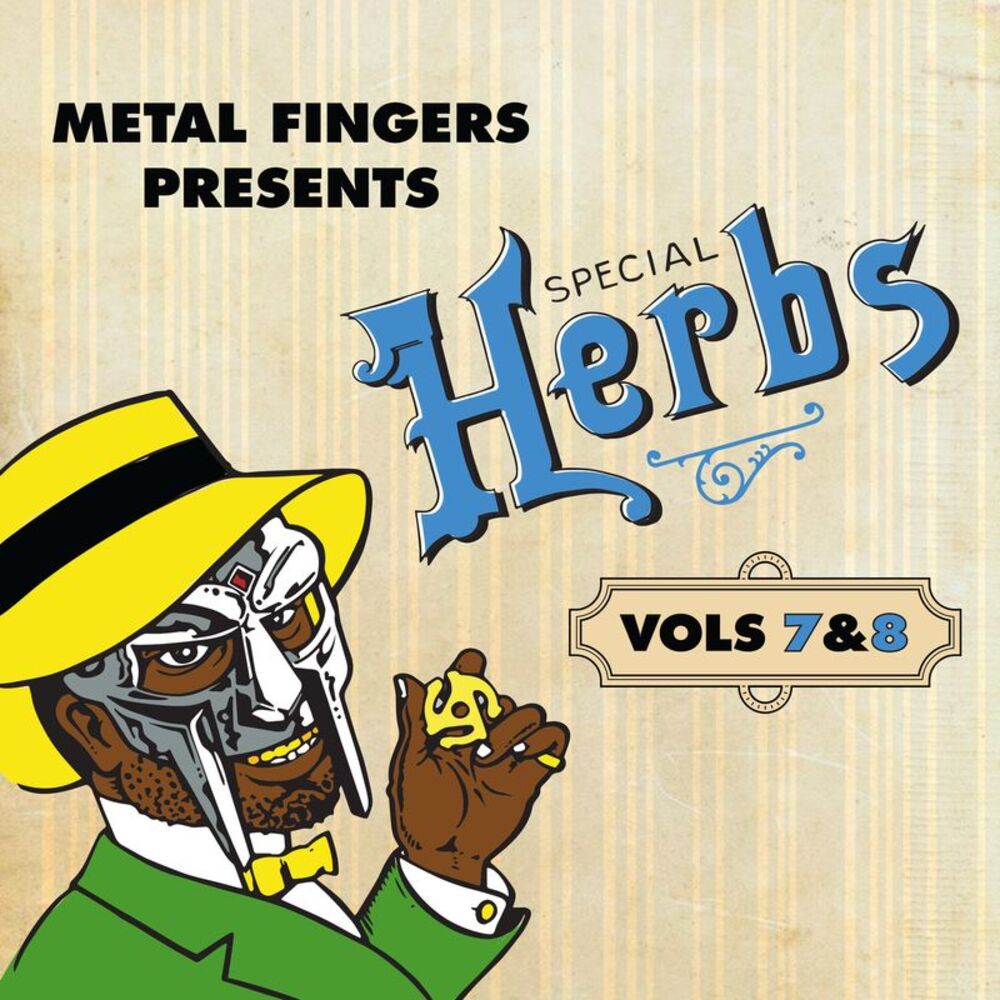 MF Doom - Metal Fingers Presents: Special Herbs Vol. 7 & 8 - Blue  LP LP